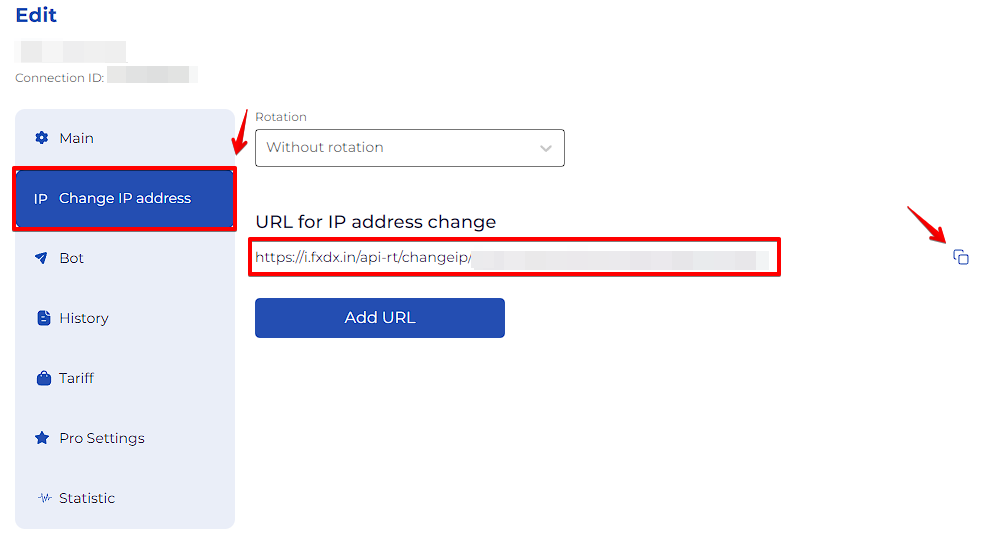 iProxy Change IP URL iProxy Change IP URL