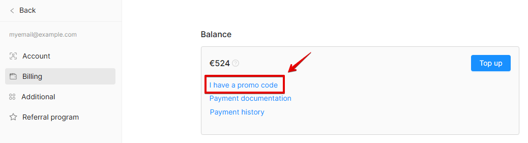 Promo Code Activation Promo Code Activation