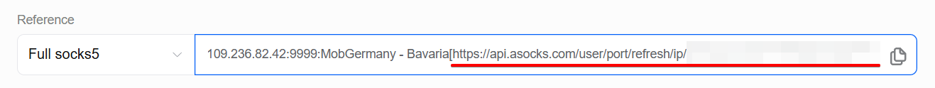 Asocks Refresh IP Link Asocks Refresh IP Link