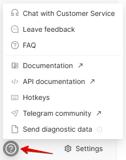 Main Screen Settings