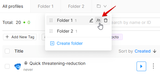 Folder permissions