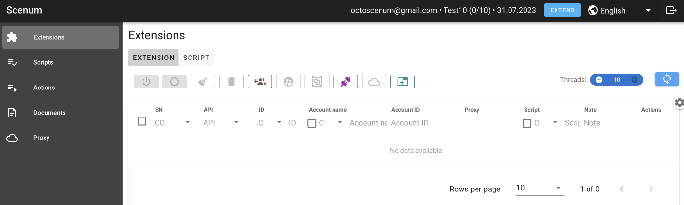 Scenum Account Scenum Account
